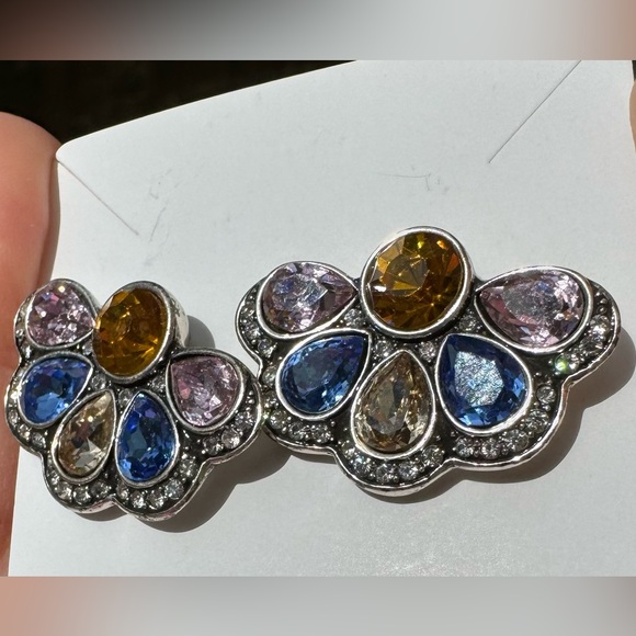 Jewelmint Peacock Earrings - Picture 10 of 10